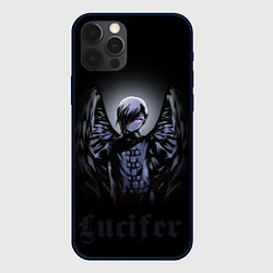 Чехол iPhone 12 Pro Повелитель тьмы на подработке - Падший ангел Люциф