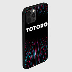 Чехол для iPhone 12 Pro Totoro infinity, цвет: 3D-черный — фото 2