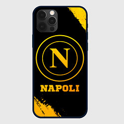 Чехол iPhone 12 Pro Napoli - gold gradient