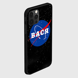 Чехол для iPhone 12 Pro Вася Наса космос, цвет: 3D-черный — фото 2