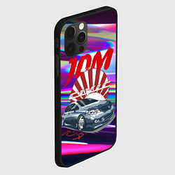 Чехол для iPhone 12 Pro Honda Civic - JDM style, цвет: 3D-черный — фото 2