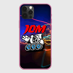 Чехол iPhone 12 Pro JDM style - engine - gesture