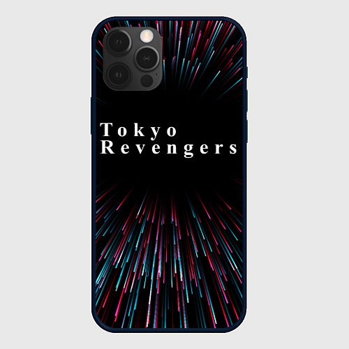 Чехол iPhone 12 Pro Tokyo Revengers infinity / 3D-Черный – фото 1