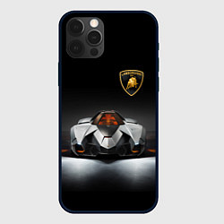 Чехол для iPhone 12 Pro Lamborghini Egoista - Italy, цвет: 3D-черный