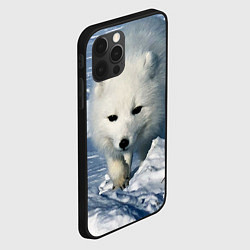 Чехол для iPhone 12 Pro Песец, цвет: 3D-черный — фото 2