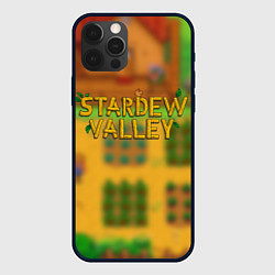Чехол для iPhone 12 Pro Огород в Stardew Valley, цвет: 3D-черный