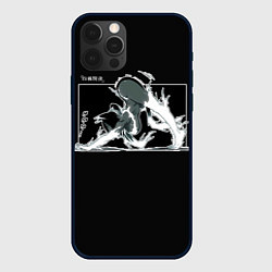 Чехол для iPhone 12 Pro Шихоин Йоруичи неко, цвет: 3D-черный