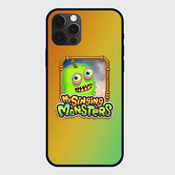 Чехол для iPhone 12 Pro My Singing Monsters - Зерномех, цвет: 3D-черный