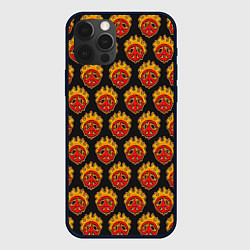 Чехол iPhone 12 Pro Огненный знак мира
