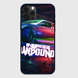 Чехол iPhone 12 Pro NFS unbound nissan drift