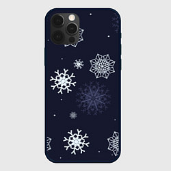 Чехол iPhone 12 Pro Снежная ночь