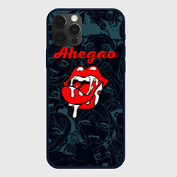 Чехол iPhone 12 Pro Ахегао рот -ahegao lips