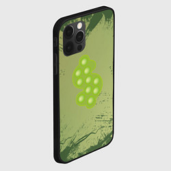 Чехол для iPhone 12 Pro Поп ит доллар хаки, цвет: 3D-черный — фото 2