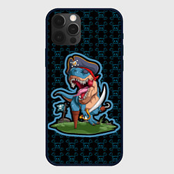 Чехол iPhone 12 Pro Пиратозавр