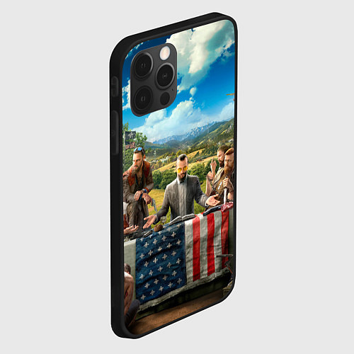 Чехол iPhone 12 Pro Far Cry / 3D-Черный – фото 2