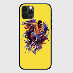 Чехол для iPhone 12 Pro Бразильский футболист Пеле 10, цвет: 3D-черный