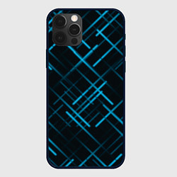 Чехол iPhone 12 Pro Голубые лучи