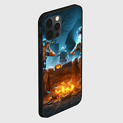 Чехол для iPhone 12 Pro PUBG Halloween, цвет: 3D-черный — фото 2