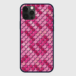 Чехол iPhone 12 Pro Розовый камуфляж