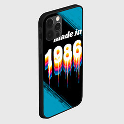 Чехол для iPhone 12 Pro Made in 1986: liquid art, цвет: 3D-черный — фото 2