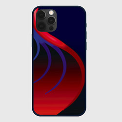 Чехол для iPhone 12 Pro Красные и синие щупальца, цвет: 3D-черный