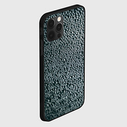 Чехол для iPhone 12 Pro Текстура воды крупным планом, цвет: 3D-черный — фото 2