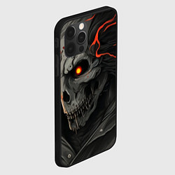 Чехол для iPhone 12 Pro Череп самурая, цвет: 3D-черный — фото 2