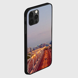 Чехол для iPhone 12 Pro Санкт-Петербург: Васильевский остров, цвет: 3D-черный — фото 2