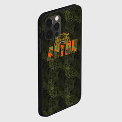 Чехол для iPhone 12 Pro Антон камуфляж, цвет: 3D-черный — фото 2