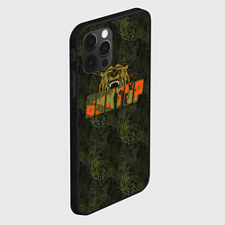 Чехол для iPhone 12 Pro Виктор камуфляж, цвет: 3D-черный — фото 2