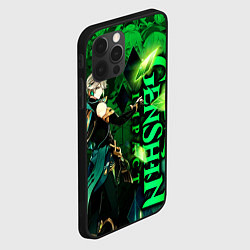 Чехол для iPhone 12 Pro Аль-Хайтам - genshin impact, цвет: 3D-черный — фото 2