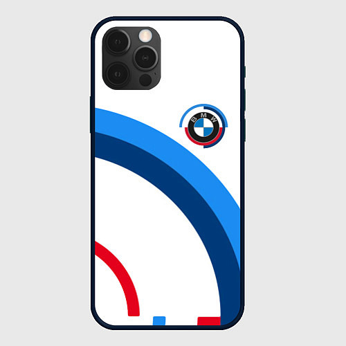 Чехол iPhone 12 Pro M perfomance - bmw / 3D-Черный – фото 1