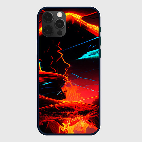 Чехол iPhone 12 Pro Иное измерение / 3D-Черный – фото 1