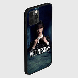 Чехол для iPhone 12 Pro Wednesday dark, цвет: 3D-черный — фото 2