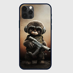 Чехол iPhone 12 Pro Зверь с оружием