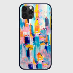 Чехол iPhone 12 Pro Живописные мазки краски