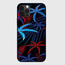 Чехол iPhone 12 Pro Листья пальмы