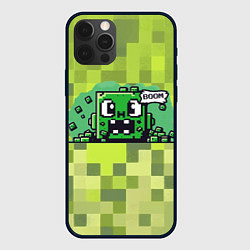 Чехол iPhone 12 Pro Милый взрывающийся крипер