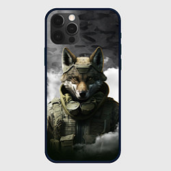 Чехол iPhone 12 Pro Волк в форме
