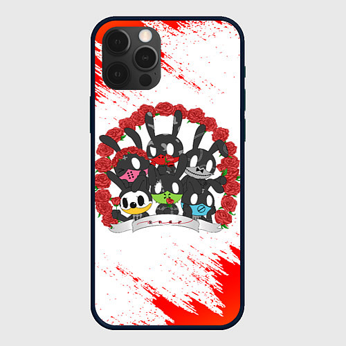 Чехол iPhone 12 Pro B A P rose / 3D-Черный – фото 1