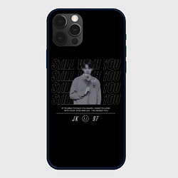 Чехол для iPhone 12 Pro BTS Jungkook still with you, цвет: 3D-черный