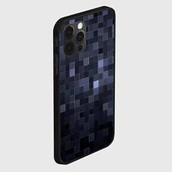 Чехол для iPhone 12 Pro Minecraft block time, цвет: 3D-черный — фото 2