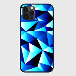 Чехол iPhone 12 Pro Полигоны треугольники
