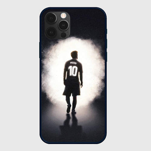 Чехол iPhone 12 Pro Leo Messi 10 / 3D-Черный – фото 1