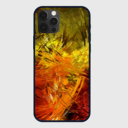 Чехол iPhone 12 Pro Крисстализация пламени