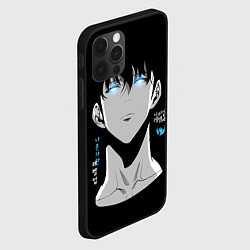 Чехол для iPhone 12 Pro Поднятие уровня в одиночку - solo leveling, цвет: 3D-черный — фото 2