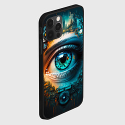 Чехол для iPhone 12 Pro Всевидящий глаз, цвет: 3D-черный — фото 2