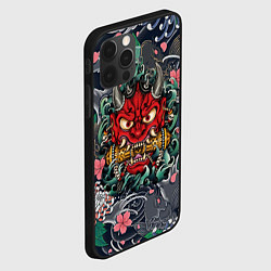 Чехол для iPhone 12 Pro Irazumi devil и волны, цвет: 3D-черный — фото 2