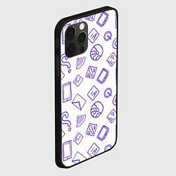 Чехол для iPhone 12 Pro World Wide Web, цвет: 3D-черный — фото 2