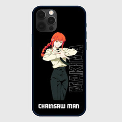 Чехол iPhone 12 Pro Макима из аниме Человек бензопила